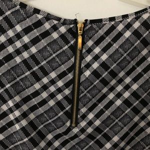 Express Tops - Plaid shirt sleeve top from express , size small Express Tops - Plaid shirt sleeve top from express , size small